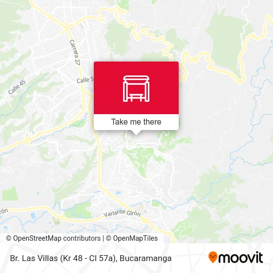 Br. Las Villas (Kr 48 - Cl 57a) map