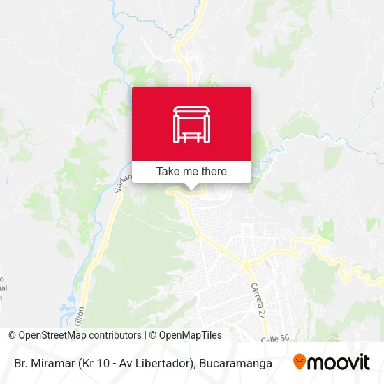Br. Miramar (Kr 10 - Av Libertador) map