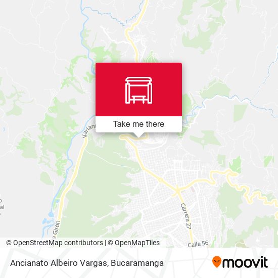 Mapa de Ancianato Albeiro Vargas