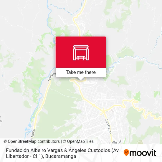 Fundación Albeiro Vargas & Ángeles Custodios (Av Libertador - Cl 1) map