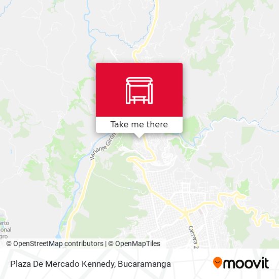 Mapa de Plaza De Mercado Kennedy