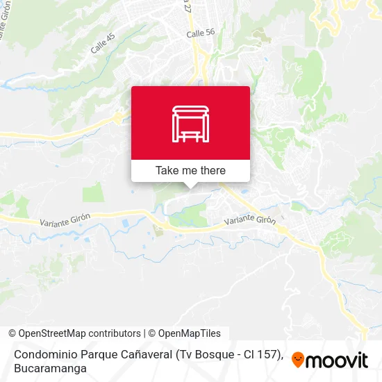 Condominio Parque Cañaveral (Tv Bosque - Cl 157) map
