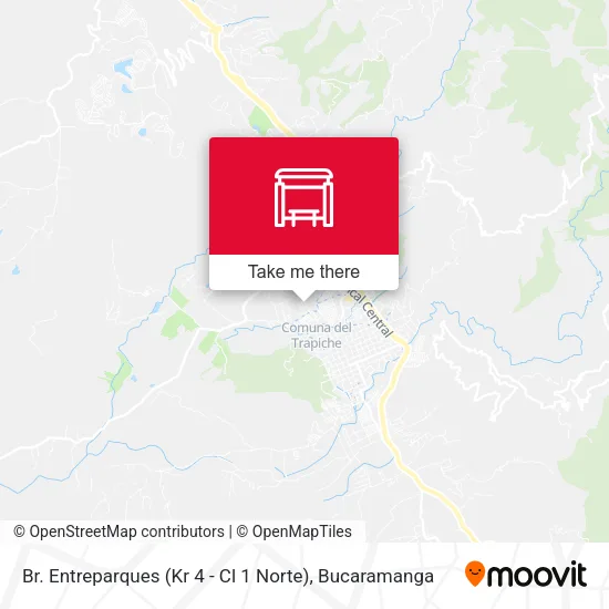 Br. Entreparques (Kr 4 - Cl 1 Norte) map