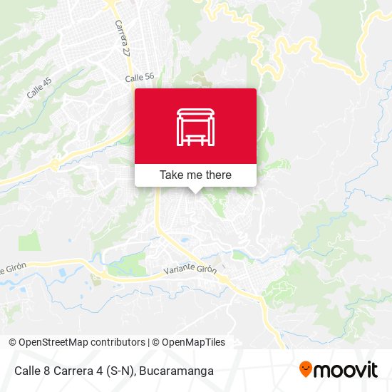 Calle 8 Carrera 4 (S-N) map