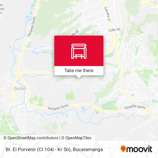 Br. El Porvenir (Cl 104i - Kr 5b) map