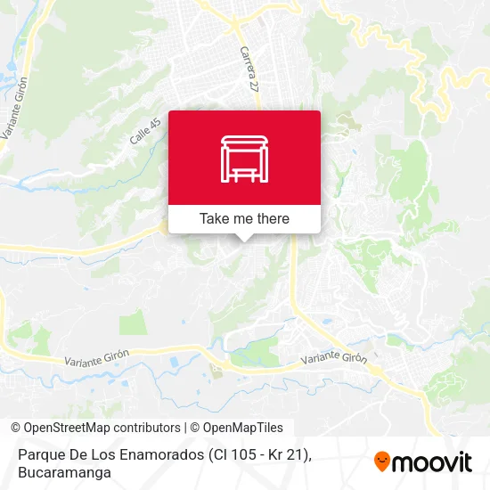 Parque De Los Enamorados (Cl 105 - Kr 21) map