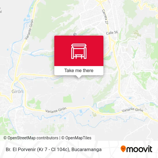 Br. El Porvenir (Kr 7 - Cl 104c) map