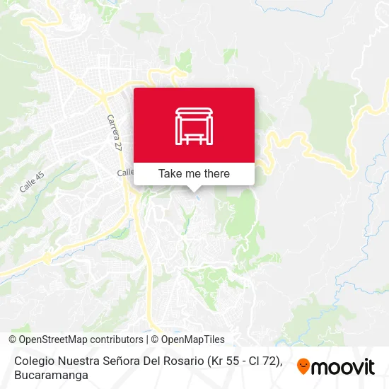 Colegio Nuestra Señora Del Rosario (Kr 55 - Cl 72) map
