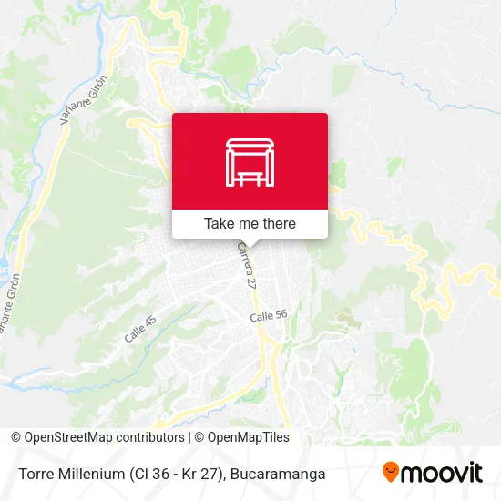 Torre Millenium (Cl 36 - Kr 27) map