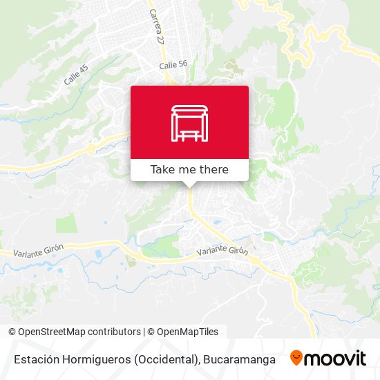 Estación Hormigueros (Occidental) map