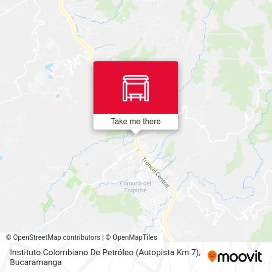 Mapa de Instituto Colombiano De Petróleo (Autopista Km 7)