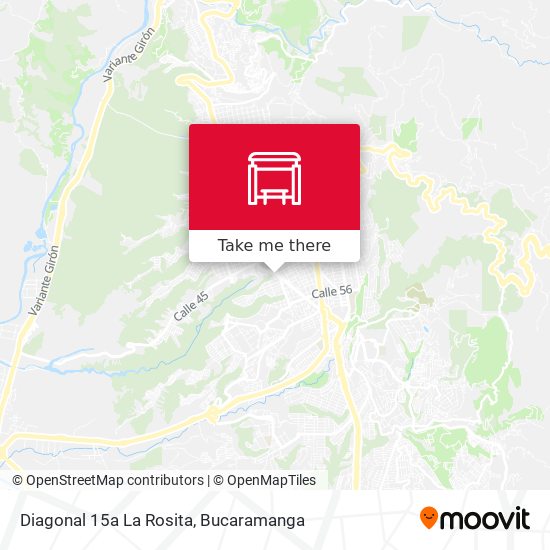 Diagonal 15a La Rosita map
