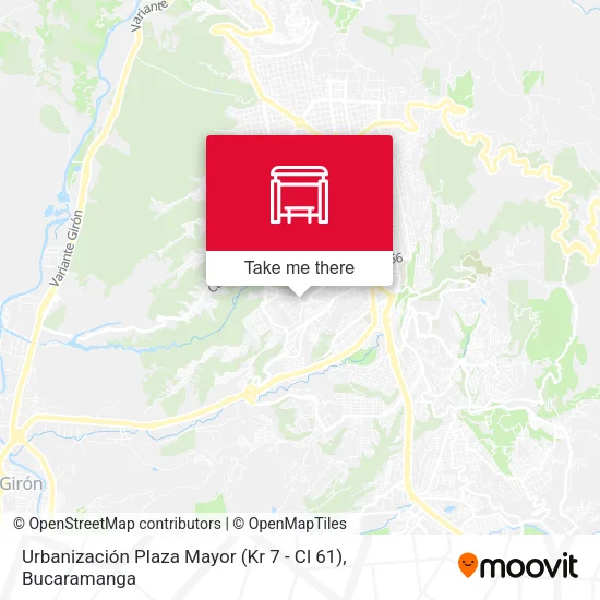 Urbanización Plaza Mayor (Kr 7 - Cl 61) map