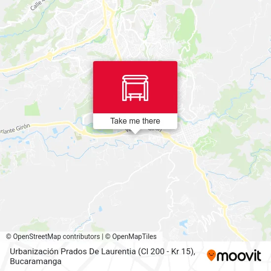 Mapa de Urbanización Prados De Laurentia (Cl 200 - Kr 15)
