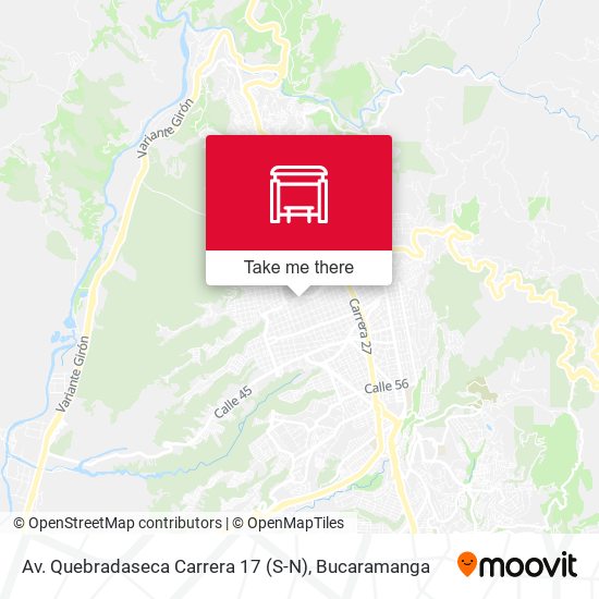 Av. Quebradaseca Carrera 17 (S-N) map