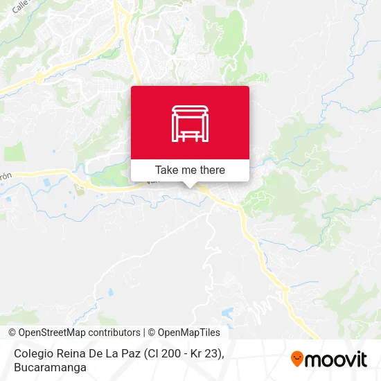 Mapa de Colegio Reina De La Paz (Cl 200 - Kr 23)