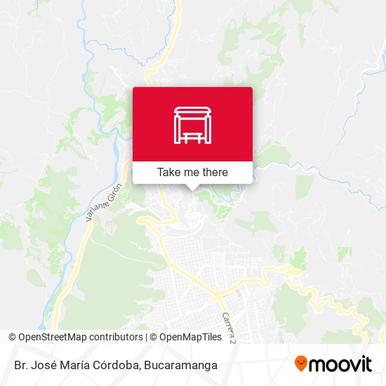 Br. José María Córdoba map