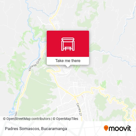 Mapa de Padres Somascos