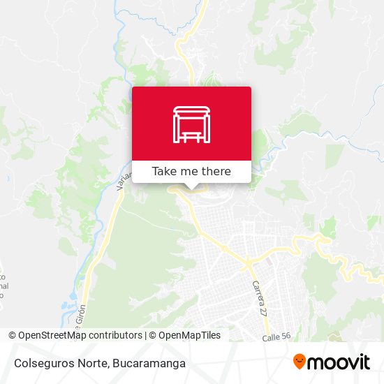 Mapa de Colseguros Norte