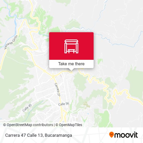 Carrera 47 Calle 13 map
