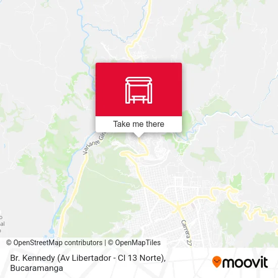 Br. Kennedy (Av Libertador - Cl 13 Norte) map