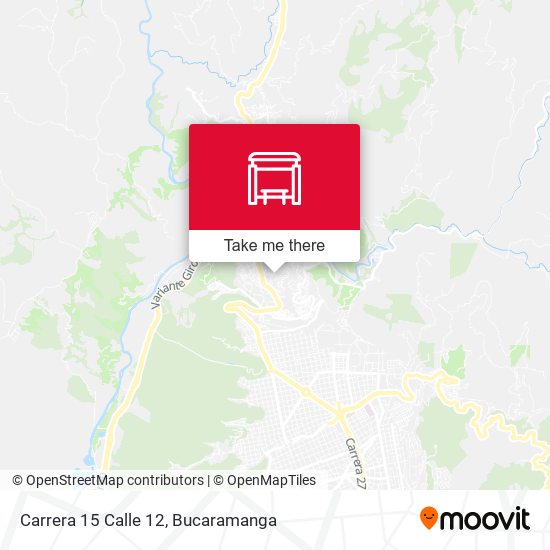 Carrera 15 Calle 12 map