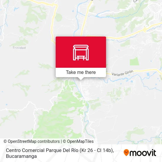 Mapa de Centro Comercial Parque Del Río (Kr 26 - Cl 14b)