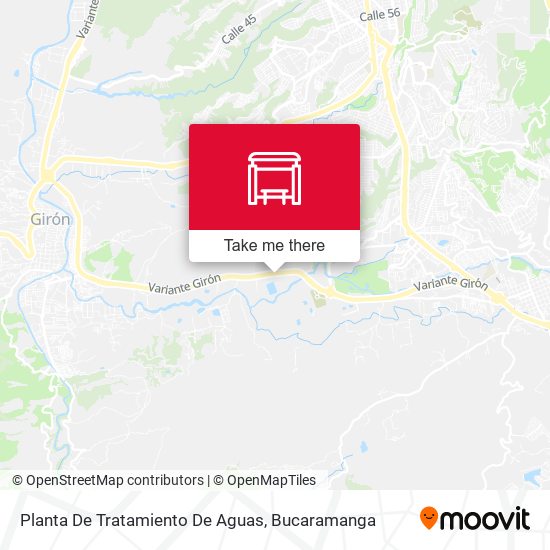 Mapa de Planta De Tratamiento De Aguas