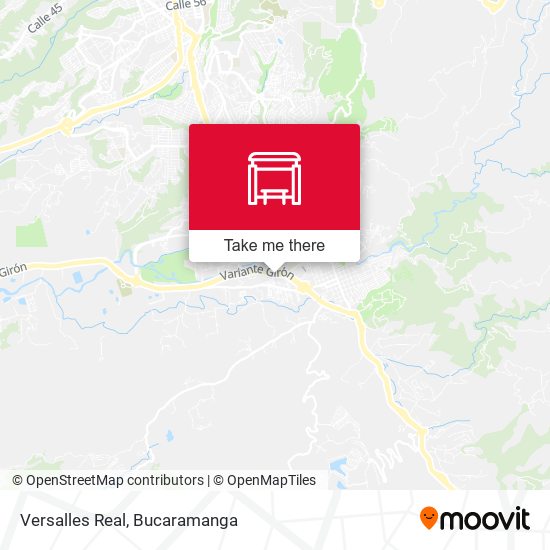 Mapa de Versalles Real