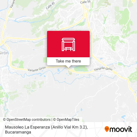 Mapa de Mausoleo La Esperanza (Anillo Vial Km 3.2)