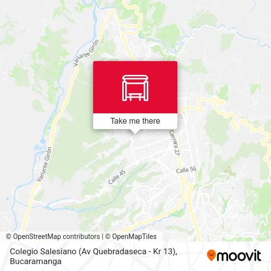Colegio Salesiano (Av Quebradaseca - Kr 13) map