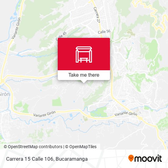Carrera 15 Calle 106 map