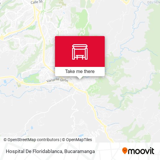 Hospital De Floridablanca map
