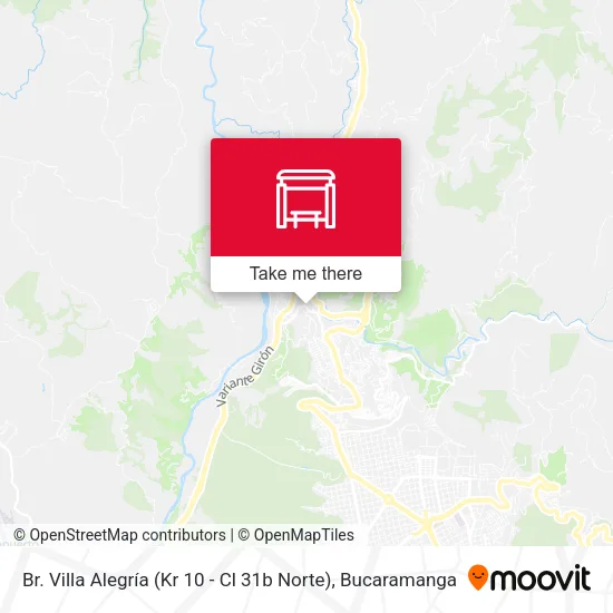 Br. Villa Alegría (Kr 10 - Cl 31b Norte) map