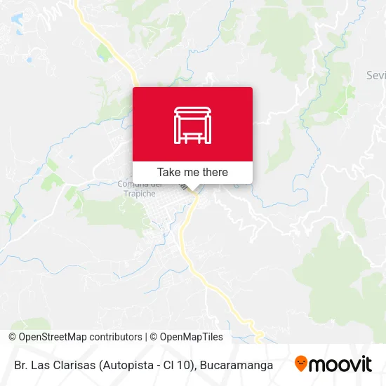 Br. Las Clarisas (Autopista - Cl 10) map
