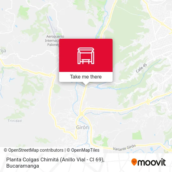 Planta Colgas Chimitá (Anillo Vial - Cl 69) map