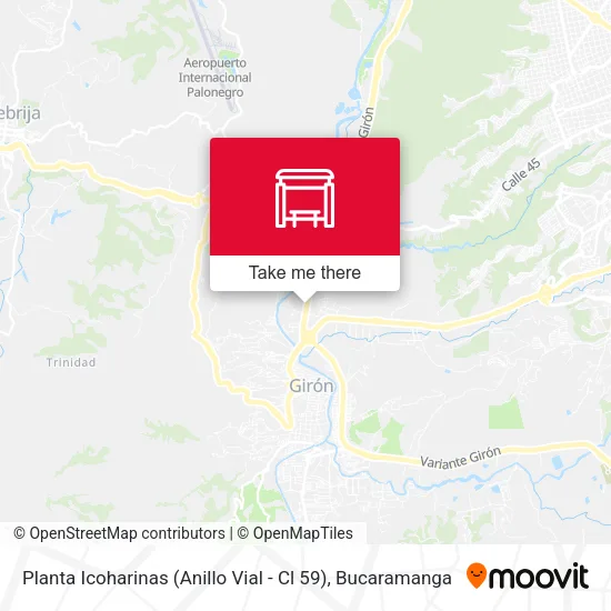 Planta Icoharinas (Anillo Vial - Cl 59) map