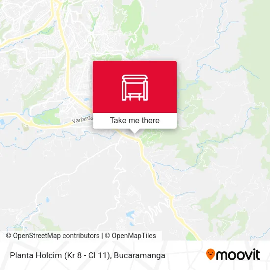 Mapa de Planta Holcim (Kr 8 - Cl 11)