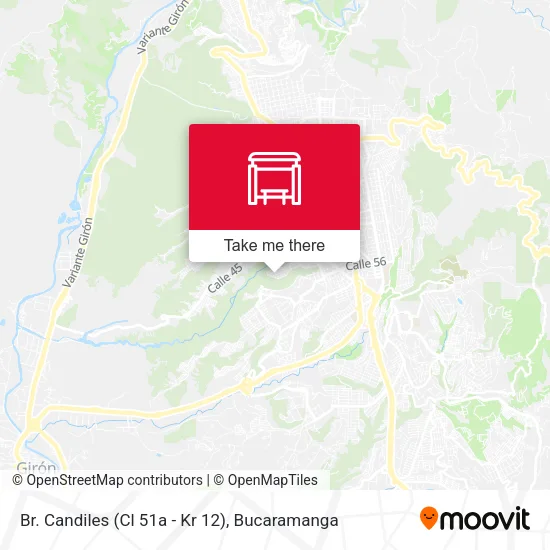 Br. Candiles (Cl 51a - Kr 12) map