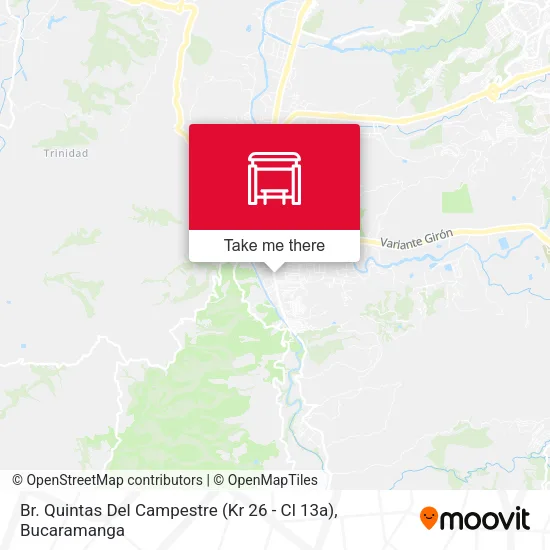 Mapa de Br. Quintas Del Campestre (Kr 26 - Cl 13a)