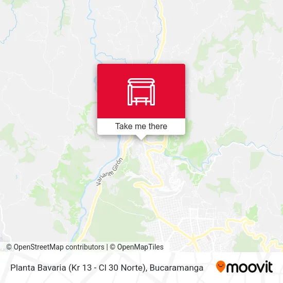 Planta Bavaria (Kr 13 - Cl 30 Norte) map