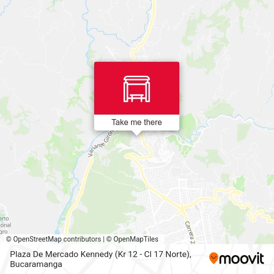 Plaza De Mercado Kennedy (Kr 12 - Cl 17 Norte) map