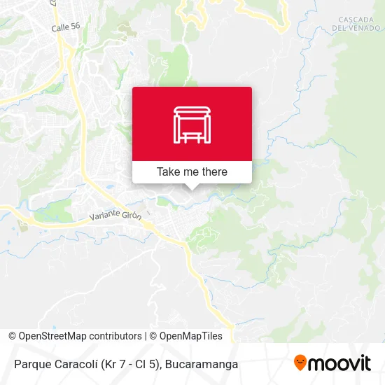 Parque Caracolí (Kr 7 - Cl 5) map