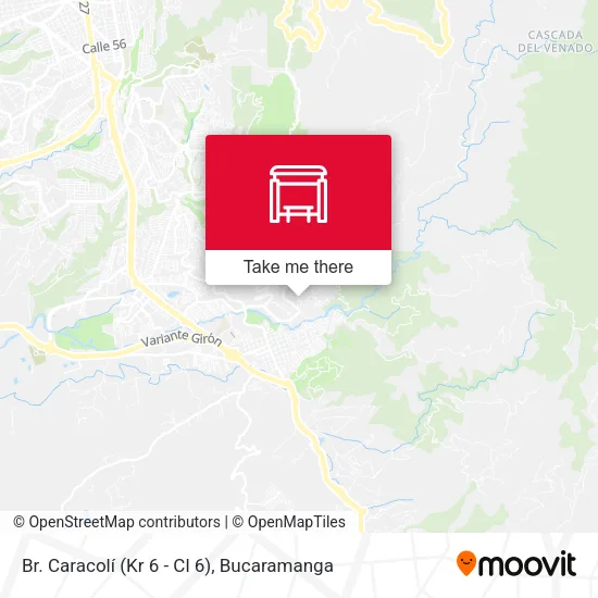 Br. Caracolí (Kr 6 - Cl 6) map