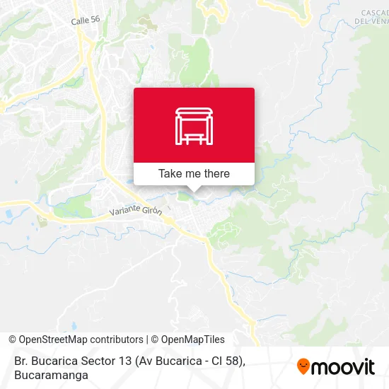 Br. Bucarica Sector 13 (Av Bucarica - Cl 58) map