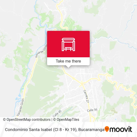 Mapa de Condominio Santa Isabel (Cl 8 - Kr 19)