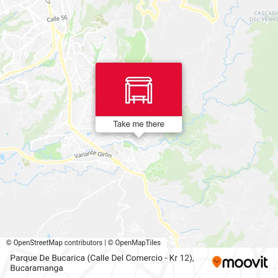 Mapa de Parque De Bucarica (Calle Del Comercio - Kr 12)