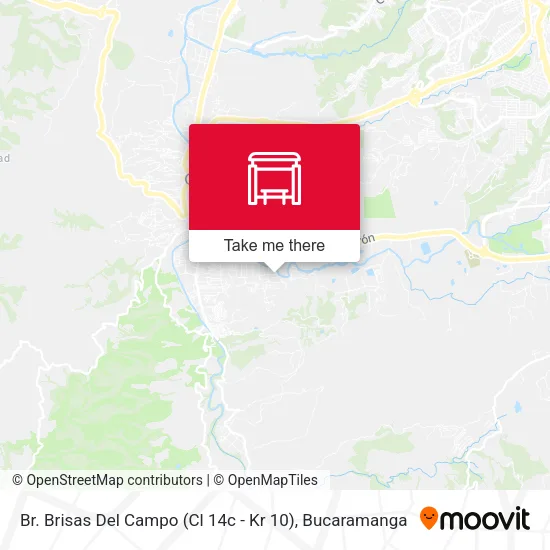 Mapa de Br. Brisas Del Campo (Cl 14c - Kr 10)