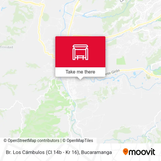 Br. Los Cámbulos (Cl 14b - Kr 16) map