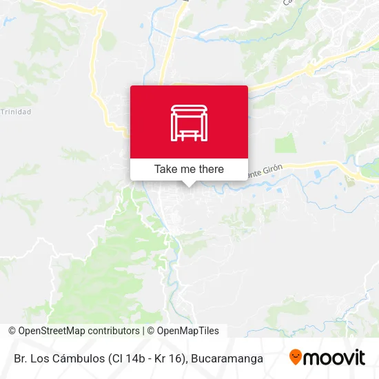 Br. Los Cámbulos (Cl 14b - Kr 16) map